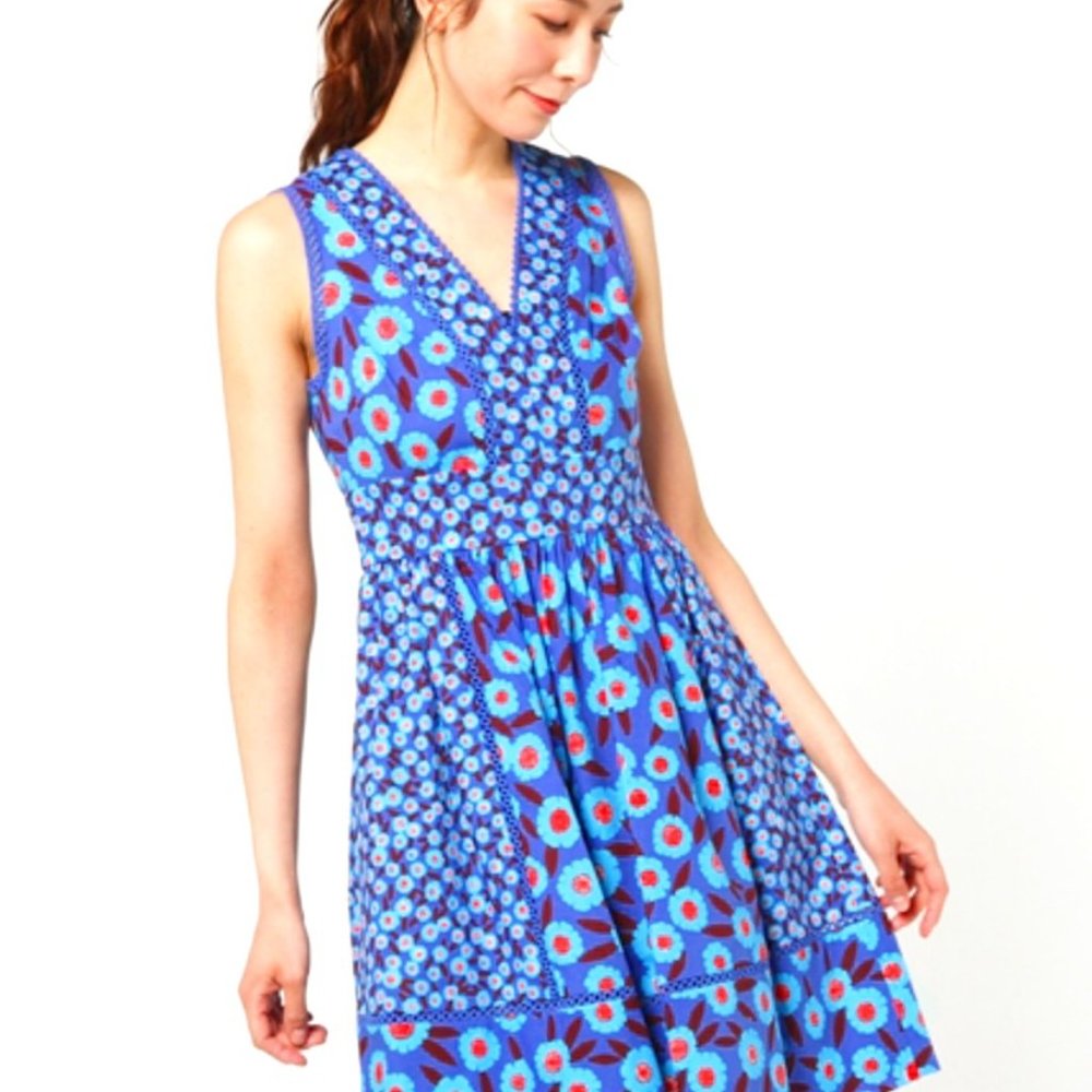 Kate Spade Floral Fit and Flare Dress
